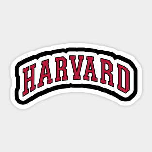 Harvard University Sticker